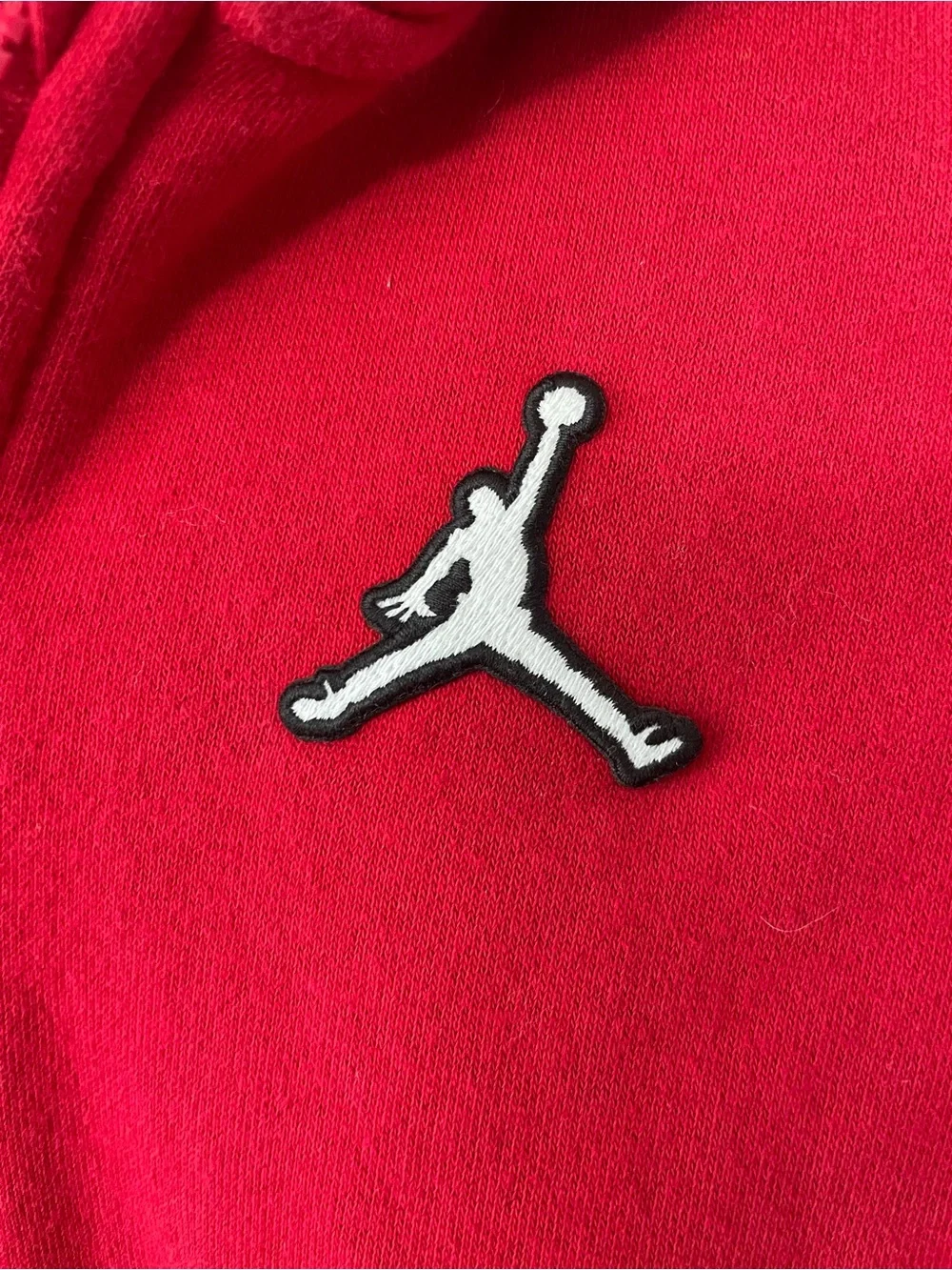 Jordan Jumpman Boys Red Full Zip Fleece Hoodie Jacket 4T